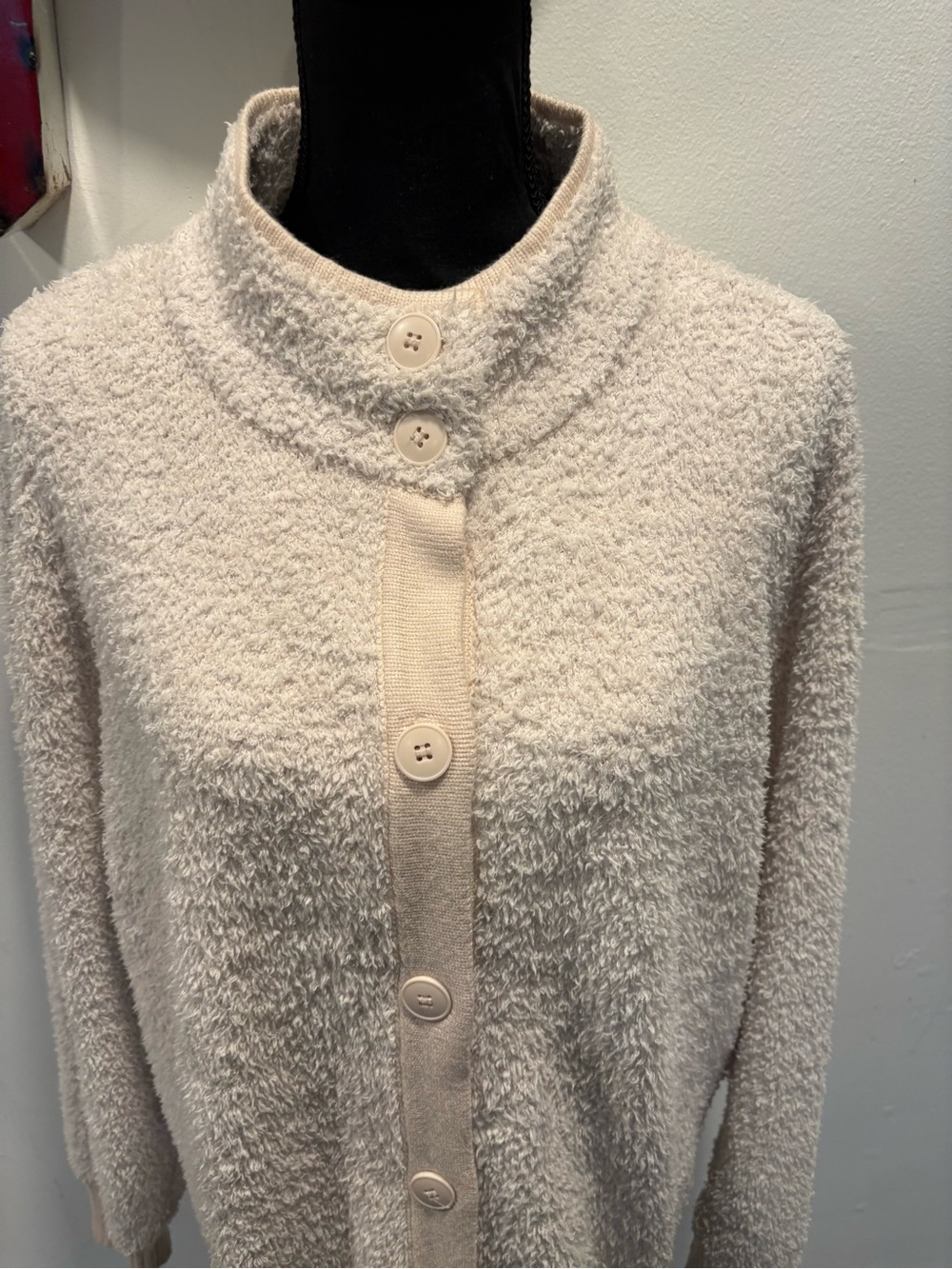 Les Serein Sherpa Cozy Cardigan XL